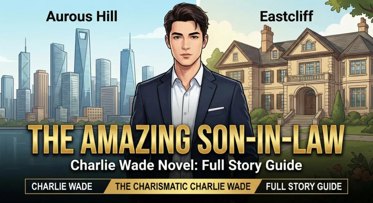 Charlie Wade character illustration - The Amazing Son-in-Law