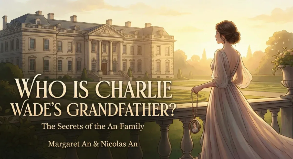 Illustration of the An Family mansion and Margaret An Charlie Wade Novel