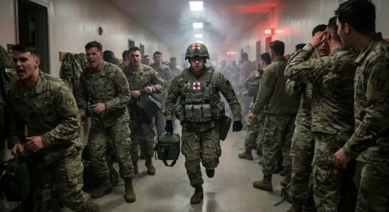 Panic at McMurdo Station when Kohei Kikuchi is found hanging in his holding cell